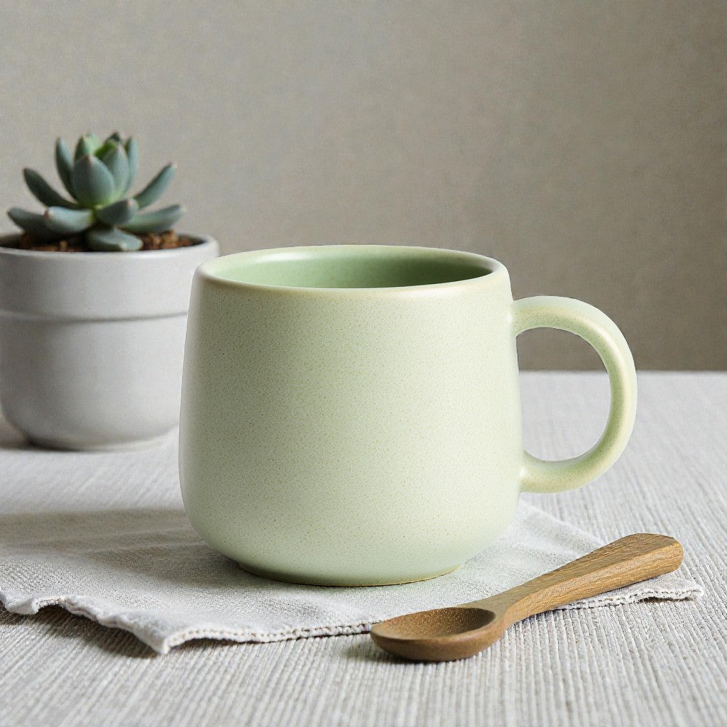 GetGoodies Chubby Handle Mug - Matcha Sage